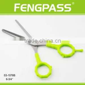 S3-1078B 6-3/4" Inch 2CR13 Stainless Steel With PP Handle Salon Hair Thinning Scissors For Hairdresser thumbnail-2