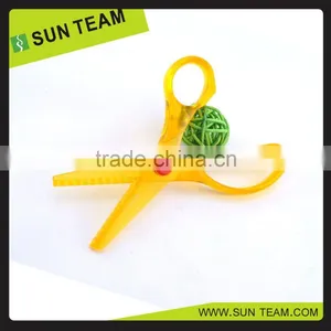 CS002 5-1/2" Hot Selling Transparent Professional Paper Cutting Scissors thumbnail-3
