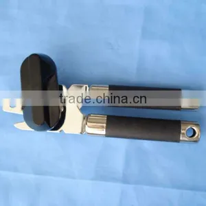 Stainless Steel Can Opener,black Handle thumbnail-1