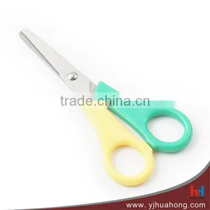 5.25" Left Hand Promotional Plastic Handle Student Scissors (HA-07B) thumbnail-1