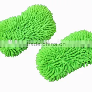 Ultra Double Chenille Noodle Cleaning Microfiber Car Wash Sponge thumbnail-1