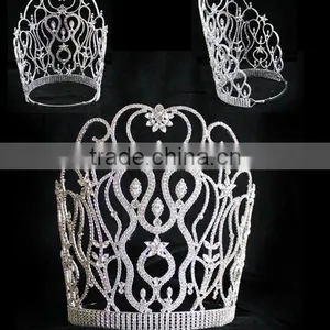 H172-124 Graduation Dancing Shows Crystal Crown and Tiaras In Halo thumbnail-2