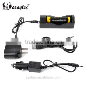 G700 USB Rechargeable LED Torch Flashlight L2 USB/AC/Car Charging Lumens Power Style Flashlight thumbnail-6