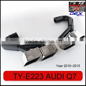 Auto Tuning Stainless Steel Muffler Tip for Audi Q7 thumbnail-4