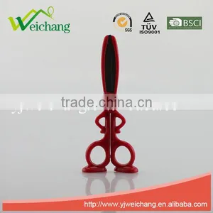 WCSC216 Premium Novelty Wholesale Soft Handle Colorful School Children Plastic Scissors With Funny Shape Stander thumbnail-2