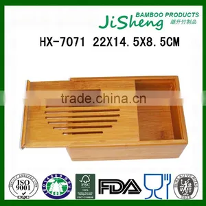 Wholesales Food Safe Bamboo Storage Gift Box thumbnail-1