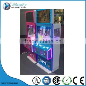 Amusement Park Arcade Double Players Claw Toy Crane Kids Coin Operated Game Machine for Sale thumbnail-4