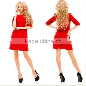 2017 Lady Clothes Dress Western Ladies Fashion Casual Dress thumbnail-4