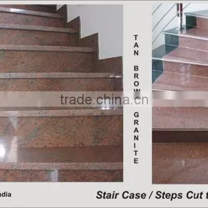 Tan Brown Granite / Indian Tan Brown Granite Stairs / Counter Tops / Slabs thumbnail-5
