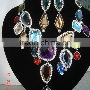 Fashion Necklace Sets, Fashion CZ Stone Jewelry Sets,fashion Accessories,fashion Large Jewelry,fashion Alloy Jewelry thumbnail-1