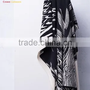 Italian Women Shawls Wool Knit Scarf Shawls thumbnail-6