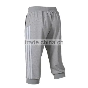 Custom Made Cheap Designer Mans Capri Training Pants Men Running Sport Pants thumbnail-6