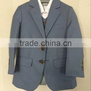 2017 New Style Latest Design China High Quality Polyester TR Boy Suit Factory Manufacturer thumbnail-3