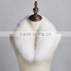 Myfur Wholesale Black Color Real Fox Fur Collar For Women Winter Coat thumbnail-3