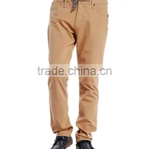 Make in China Cheap Price New Style Khaki Long Stretch Pants thumbnail-1