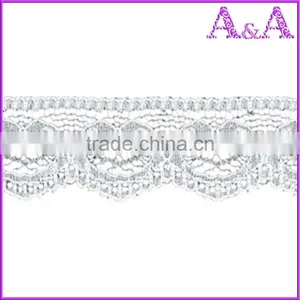 High Quality Lace Fabric,nylon/cotton Lace thumbnail-4