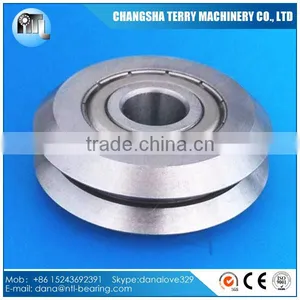 W4 RM4ZZ V Groove Guide Shielded Ball Bearing thumbnail-1