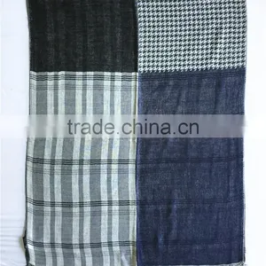 2017 High Quality Winter Brand Classic Style Cashmere Plaid Pashmina Scarf thumbnail-2