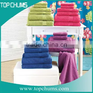 Reactive Dyes Cotton Jacquard Plaid Bath Towel thumbnail-1