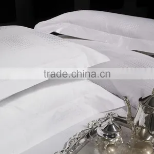 2017 New Style Five-star Hotel Jacquard Bed Linen Bedding Set thumbnail-4