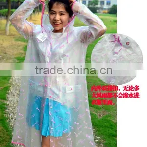 100%waterproof,breathable,pvc Rain Coat /raincoat thumbnail-2