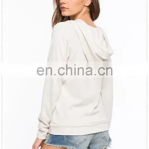 China Supplier Fashion White One Elephant Casual and Cozy Pullover Hooded Sweatshirt thumbnail-3
