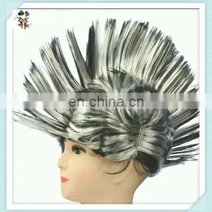 Party Mixed Colors Synthetic Punk Spike Mohawk Wigs HPC-0043 thumbnail-5