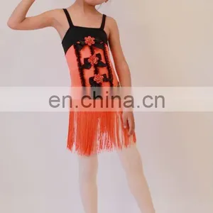 2012 ANNA SHI Girl New Fashion Style Of Latin Skirt With Tassels thumbnail-1