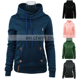 Hot Women Hoodie Sweater Tops Ladies Hooded Sweatshirt Pullover Jumper Coat Chic thumbnail-1