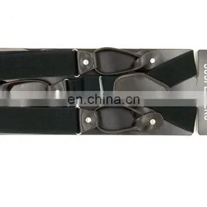 High Quality 3.5cm Width Leather Mens Suspenders thumbnail-6