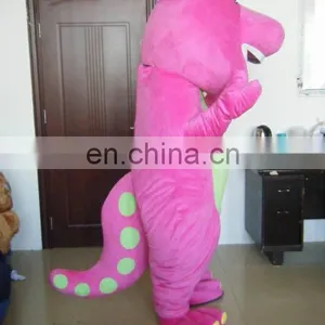 Lovely Barney Mascot Costume,used Mascot Costumes for Sale thumbnail-3