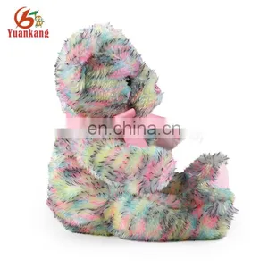 ICTI Factory Plush Colorful Teddy Bear Toy for Kids thumbnail-2