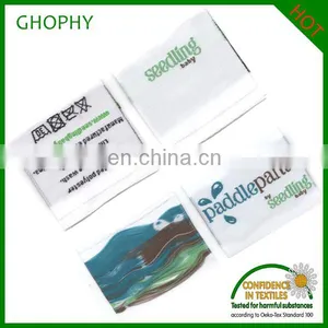 Custom Polyester Garment Size Sticker Label thumbnail-6