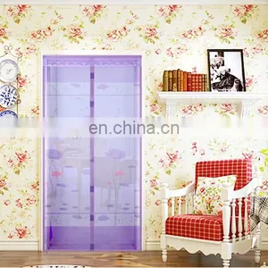 JILI YARN New Pringting Item Magnetic Sheer Anti-Mosquito Net Insect Screen thumbnail-6