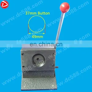 Round Paper Cutter of 37mm Badge Paper Cutting Machine thumbnail-1