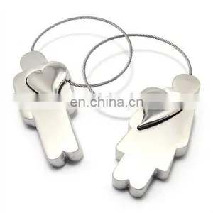 Heart to Heart Lover Keychain Valentines Gift thumbnail-1