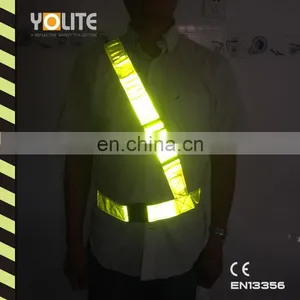 Custom High Quality Hi Vis Reflective Safety Police Belt thumbnail-2