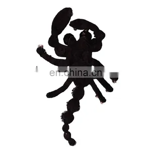 Fashion Beading Crystal Rhinestones Black Scorpion Patches Applique for Garment thumbnail-3