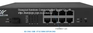 8FE EPON ONU With POE Function thumbnail-2