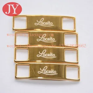 Zinc Alloy Customized Logo Metal Shoelace Dubrae Shoelace Charm thumbnail-5