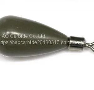 Wholesale Tungsten Tear Drop Shot Weight Round Eye thumbnail-1