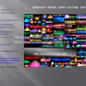 Laser Water Show Night Colorful Show With Music Dancing Fountain thumbnail-3