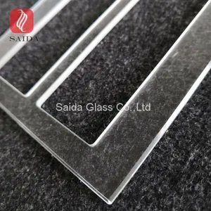Custom 3-5MM Tempered Glass Polished Beveled Edges for Switch Socket Glass Bezel thumbnail-3