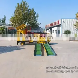 100TPH Gold Washing Trommel in China thumbnail-1