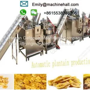 100 KG/H Banana Chips Making Machine Price In Philippines/Banana Chips Production Line For Sale thumbnail-1