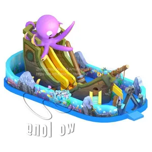 High Quality Outdoor Kids Obstacle Maze Inflatable Bouncer Combo for Sale thumbnail-1