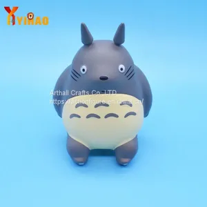 Eco-friendly TOTORO ABS Injection Plastic Action Figure Toys thumbnail-1