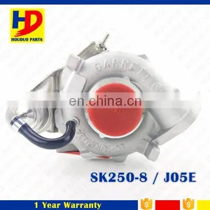 SK250-8 Diesel Engine Turbo J05E For Hino Turbocharger thumbnail-3