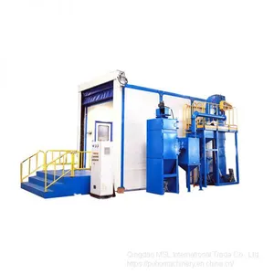 Dust Cleaning Rust Removal Booth High Quality Sand Blasting Room thumbnail-1