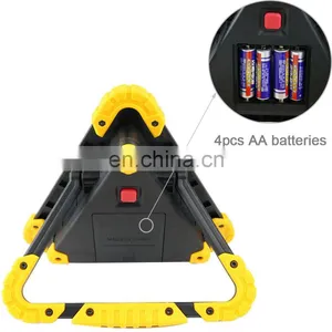 20W Portable Outdoor Waterproof Triangle Emergency Lights For Car Repairing and Roadside Assistance thumbnail-5